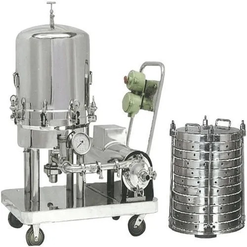 Pharma Filter Press - Color: Silver