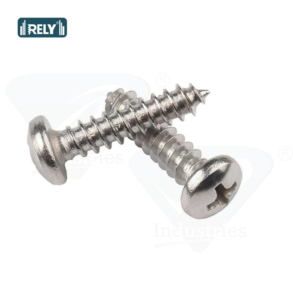 Pan Phillips Head Self Drilling Screws Zinc & Xylan