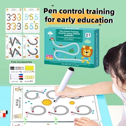 English Writing Pen Control Training Book