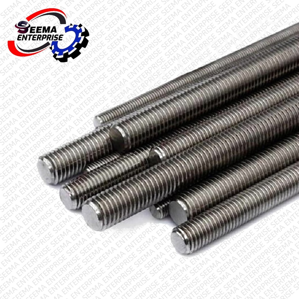 Metal Threaded Rod - Color: Silver