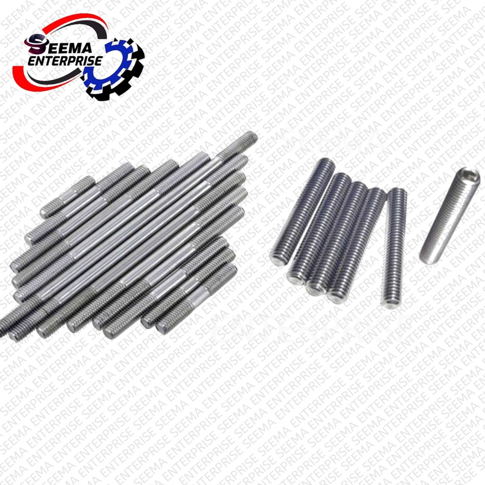 Metal Threaded Rod - Color: Silver