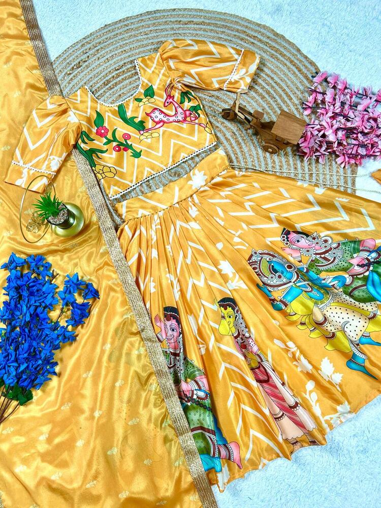 NEW DESIGNER NAVRATRI STYLE LAHENGA SET