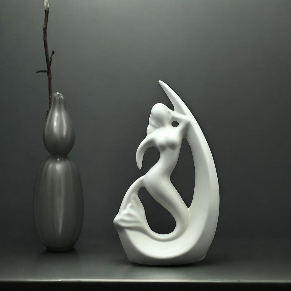 Ceramic mermaid