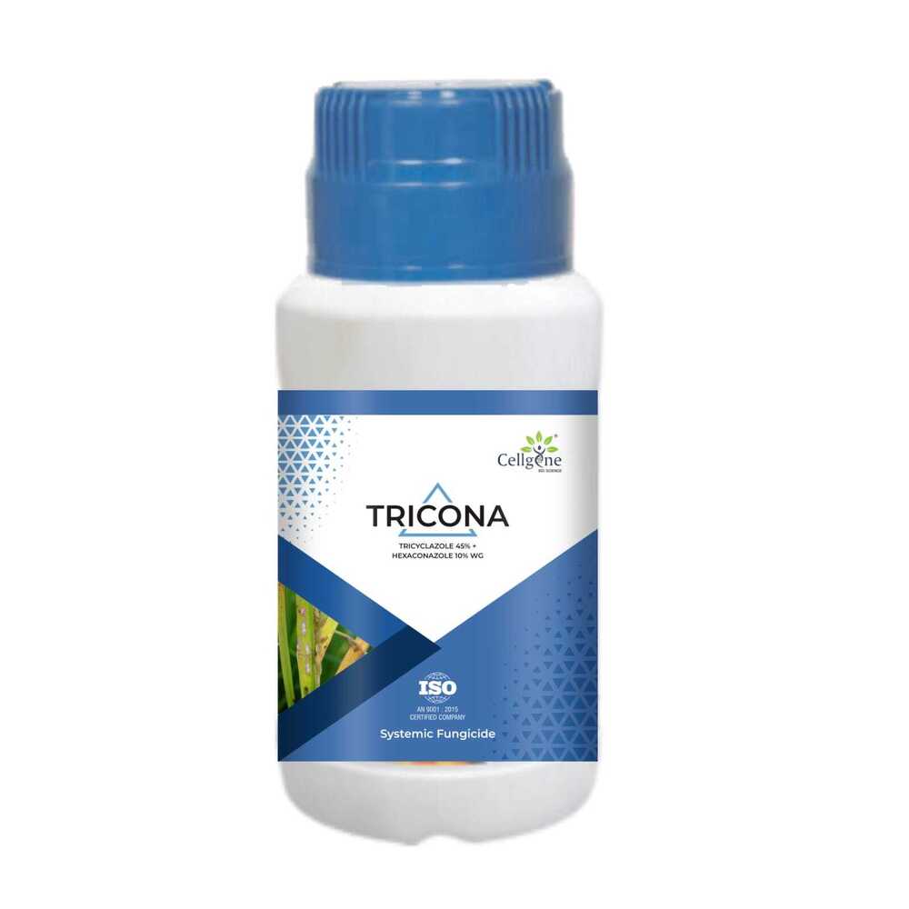 Tricyclazole 45% + Hexaconazole 10% WG TRICONA