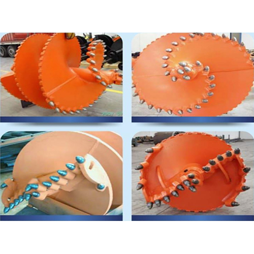 Heavy Duty Rock Auger - Color: Orange