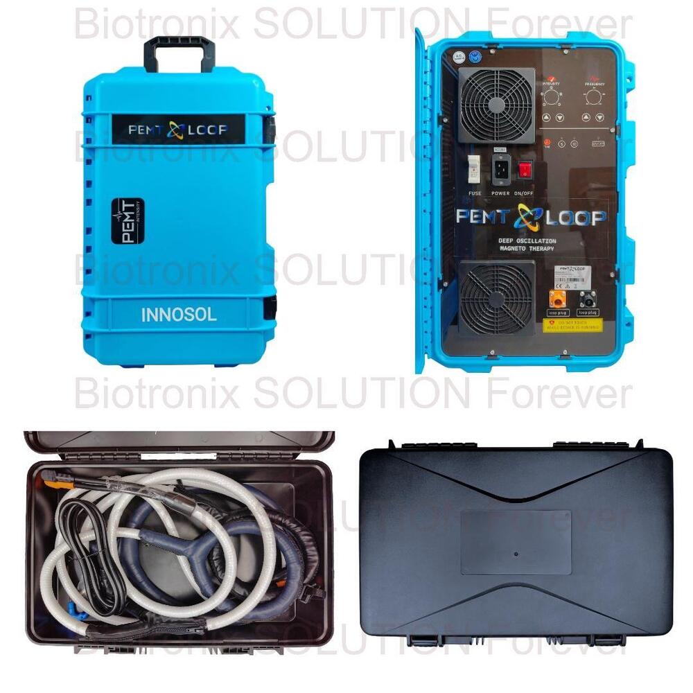 PEMT Loop Therapy Device with 18cm Deep Penetration & High Intensity 6000 Gauss