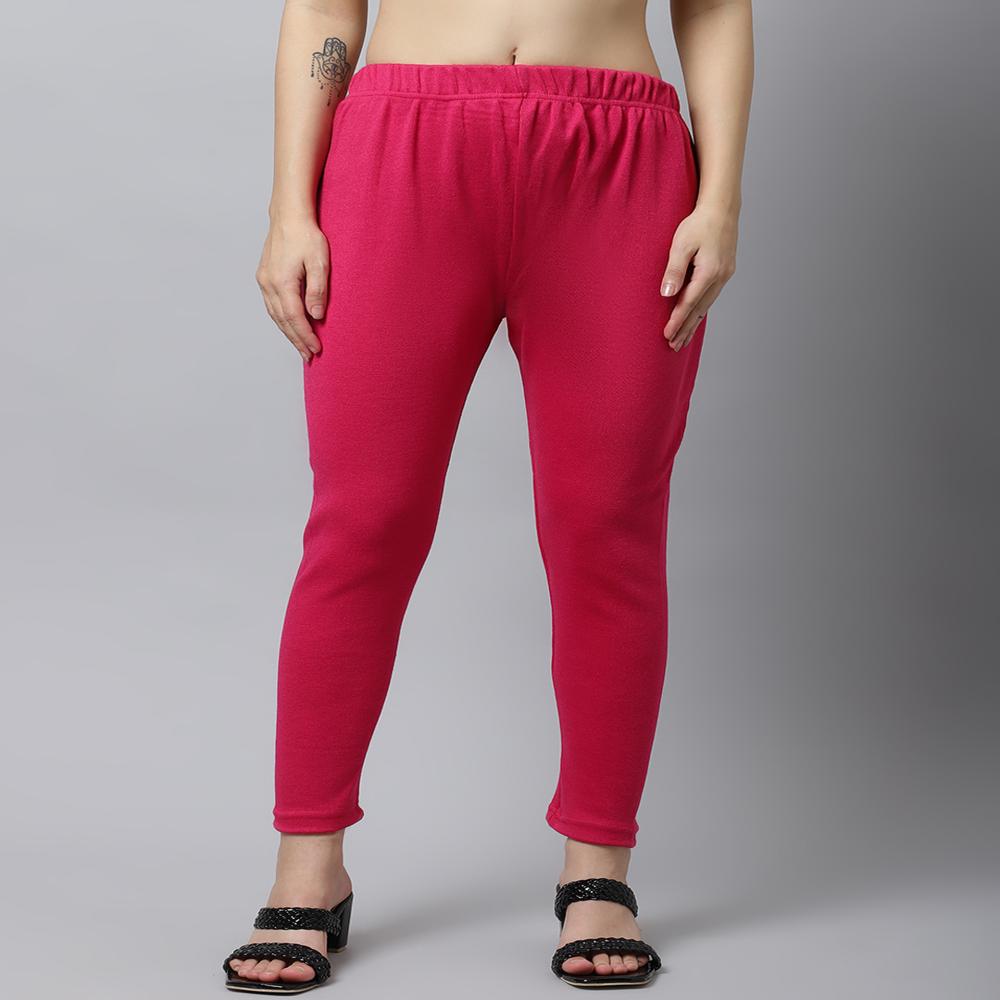 White Woollen Leggings