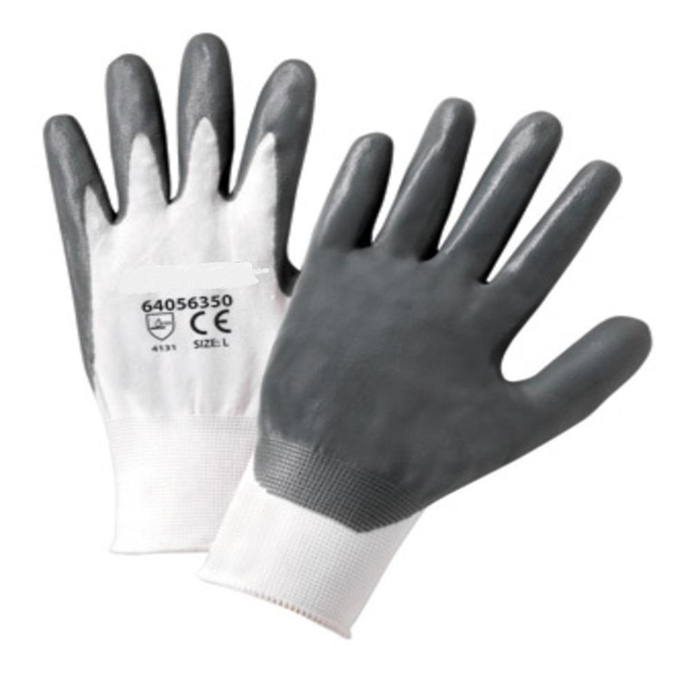 Pu Coated Hand Gloves - Color: Grey