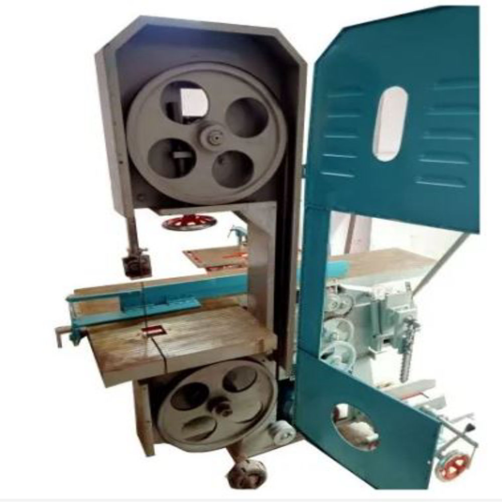 Wood Planer Attach Chain System And Bandsaw