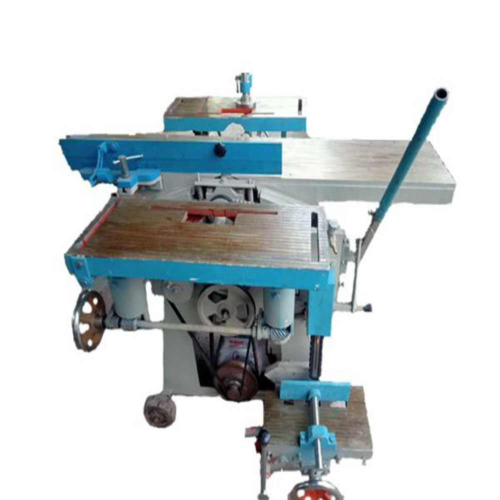 Multipurpose Woodworking Planer Machine With Chain Mortiser Attached