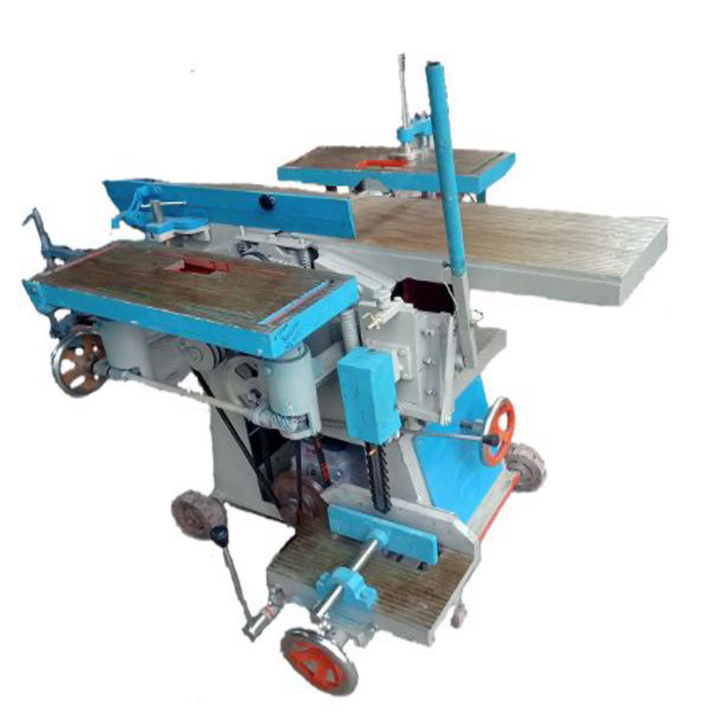 Multipurpose Woodworking Planer Machine With Chain Mortiser Attached