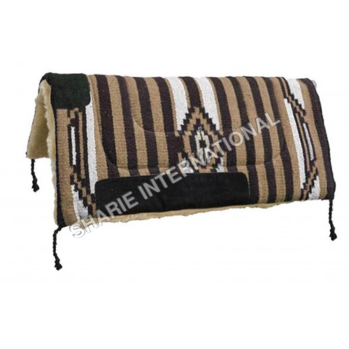Article No. 1002A Western Saddle Blankets - Color: Multicolor