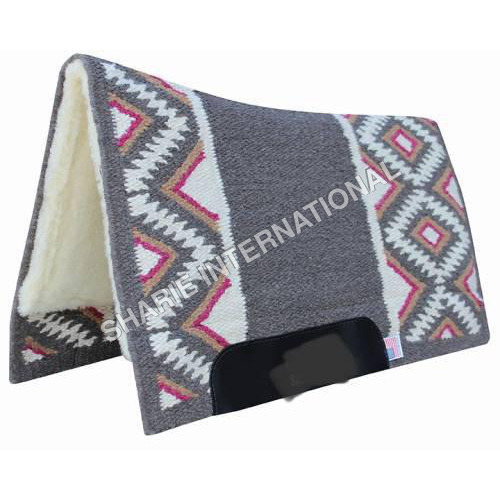 Article No. 1006A Western Saddle Blankets - Color: Multicolor