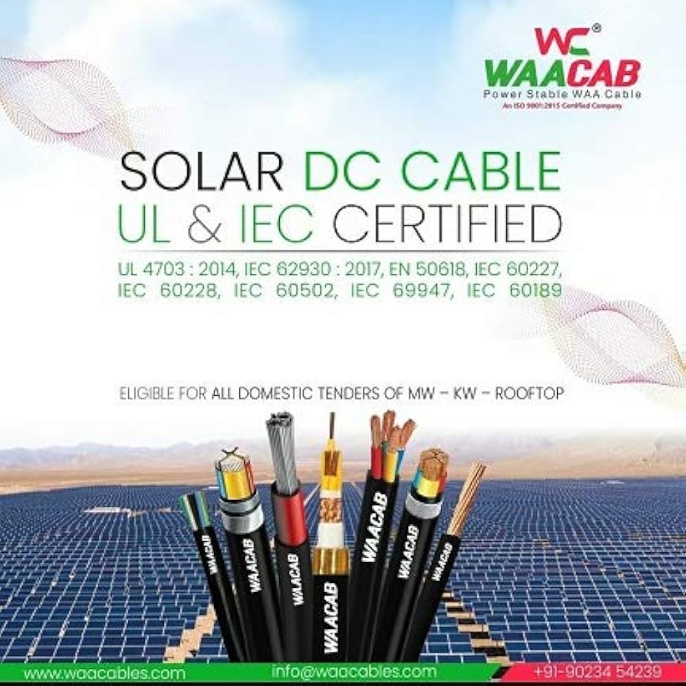 Waacab 4sqmm Solar DC Wire