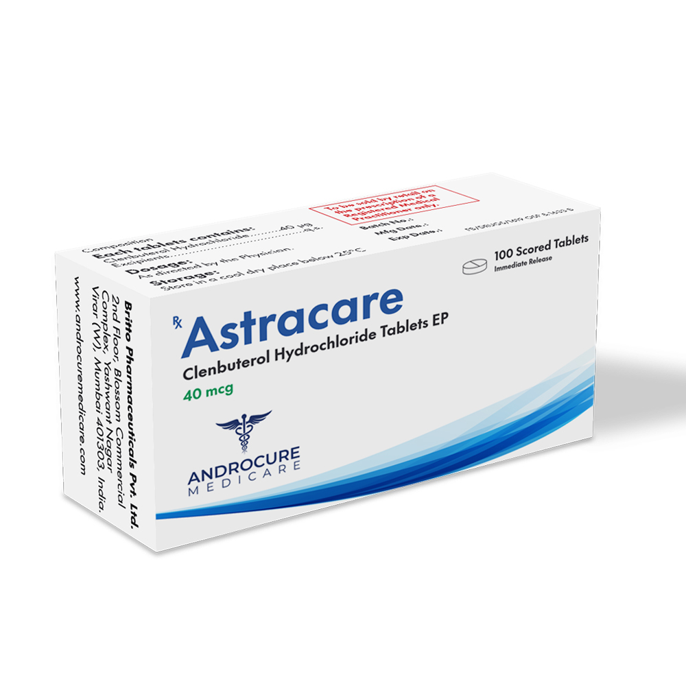 Astracare Clenbuterol Hydrochloride Tablets - Drug Type: General Medicines