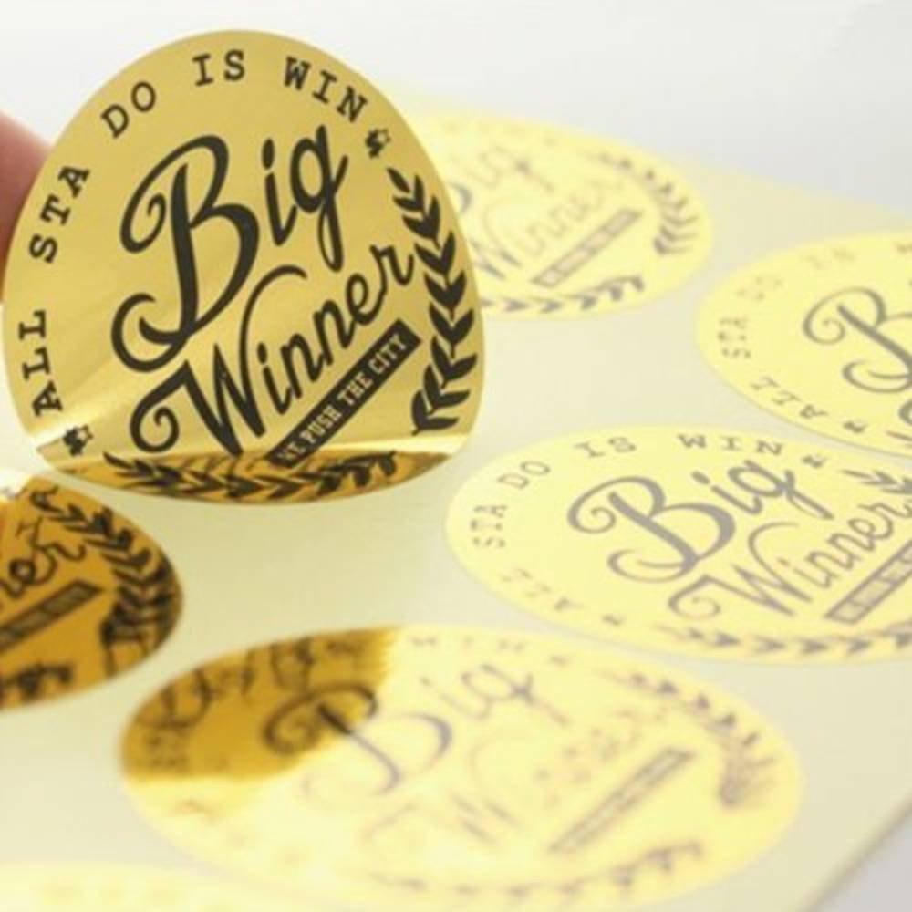 Foil Sticker Printing Services