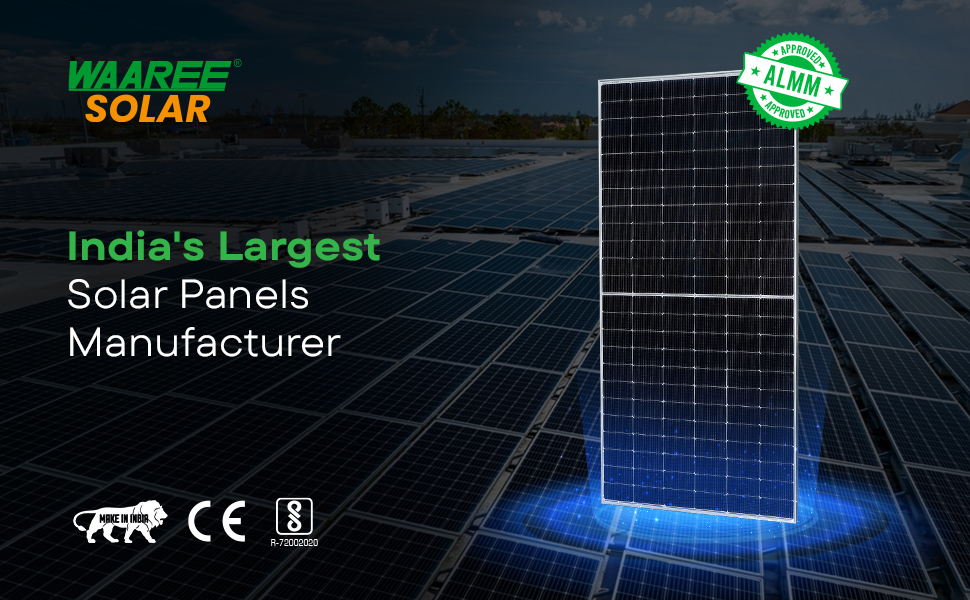 Waaree Bifacial N-Topcon 690 Watt - Dimension (L*W*H): 2400*1302*35 Millimeter (Mm)