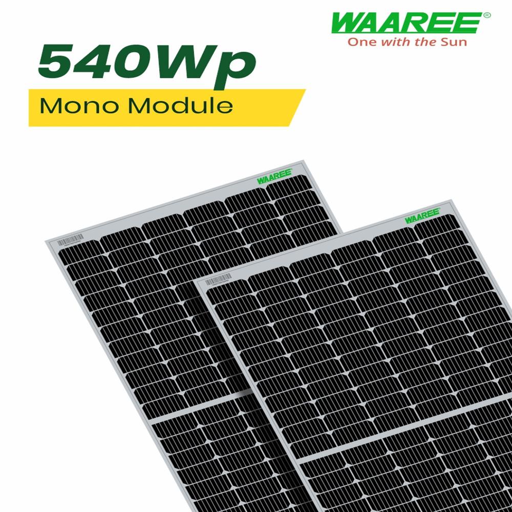 Waaree bifacial DCR 540 Watt