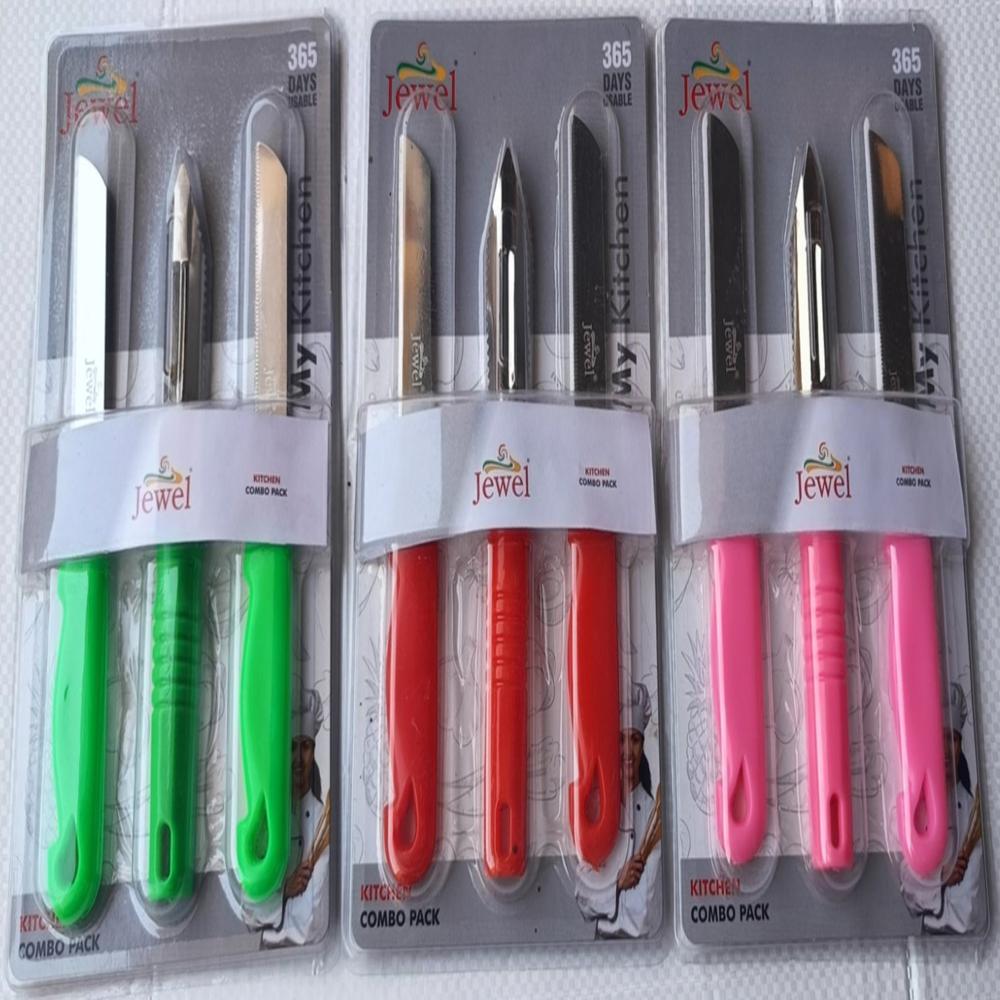 Kitchen Knife 3 Pcs Sets - Features: Best Quality