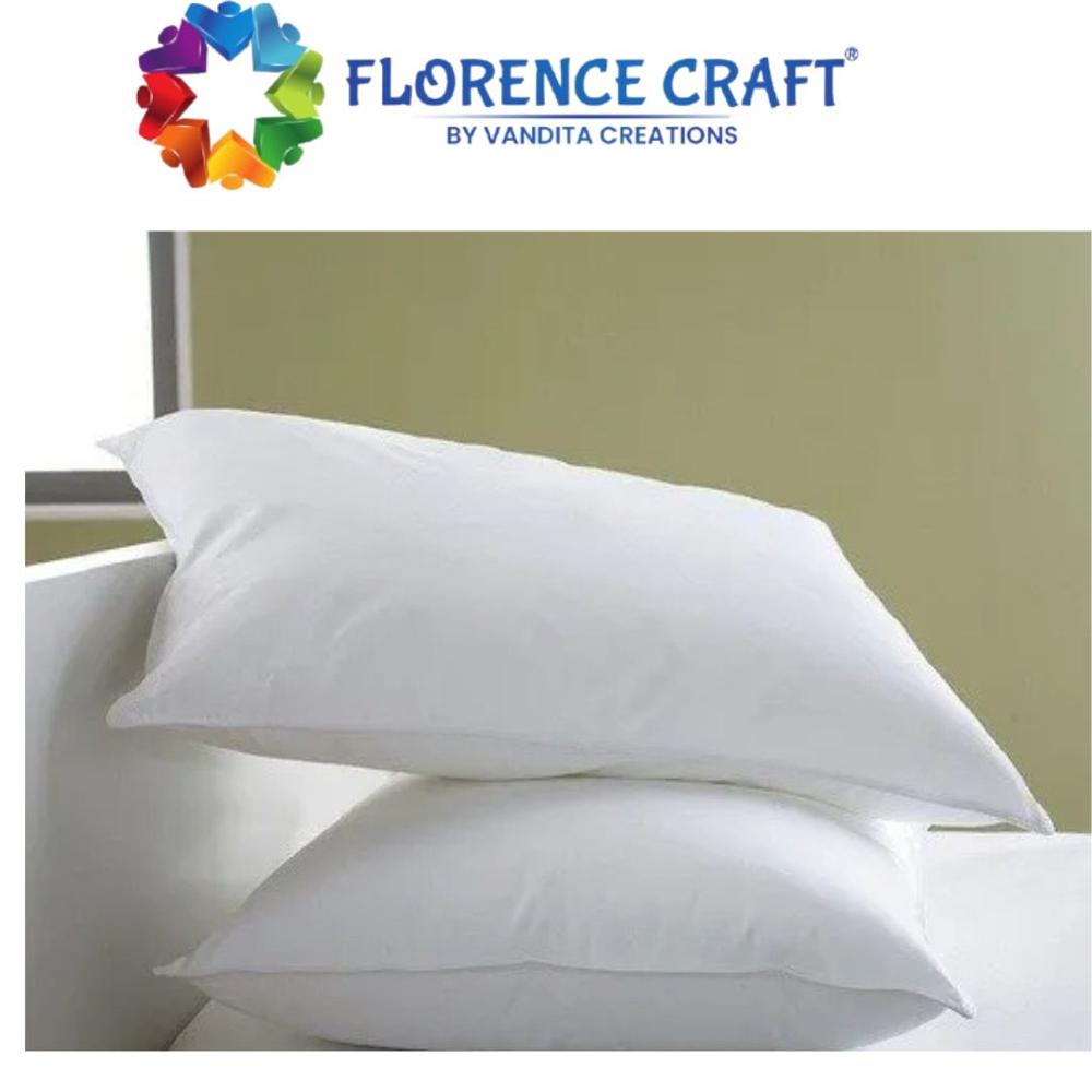 Plain White Pillows - Material: Polyester