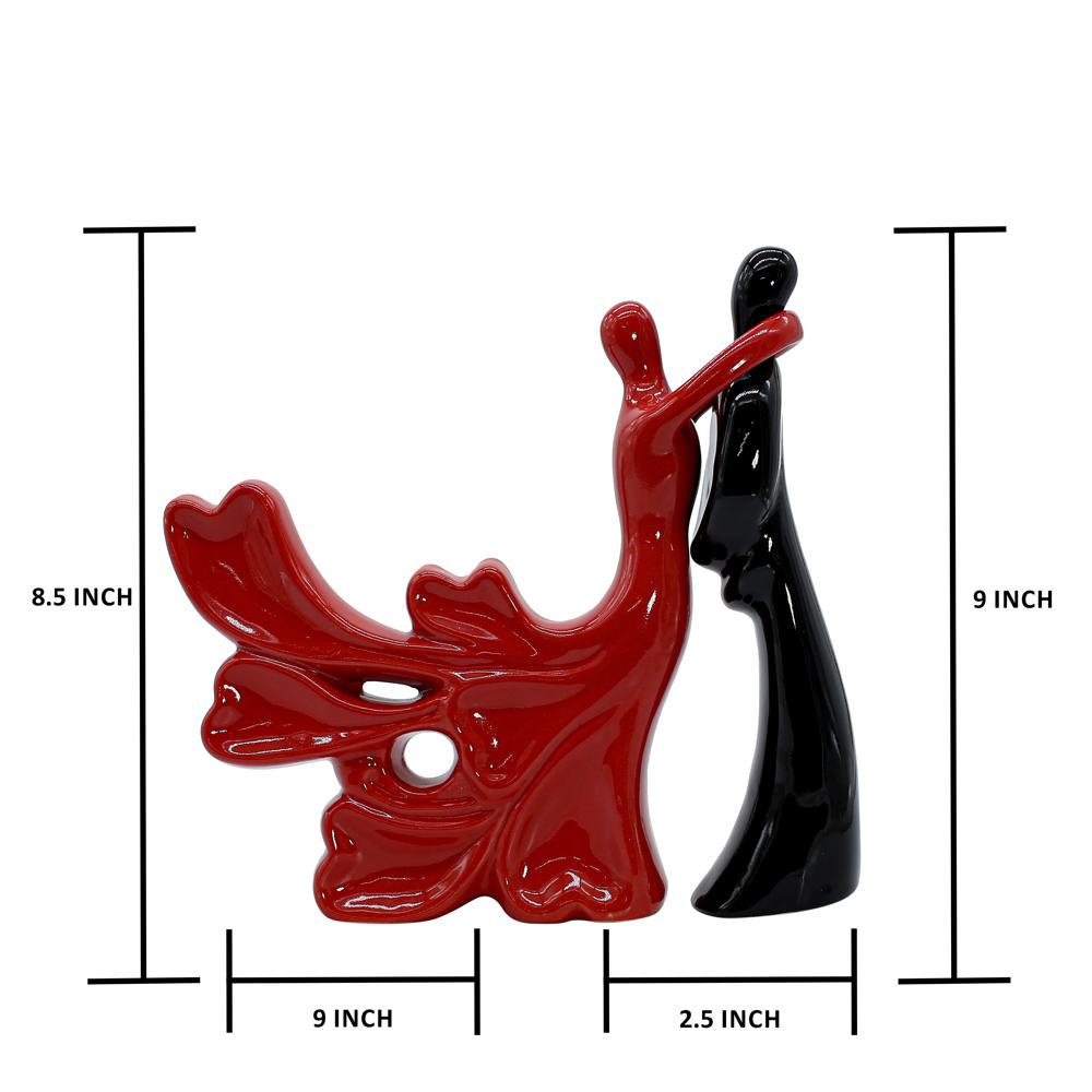 Ceramic Couple Statue