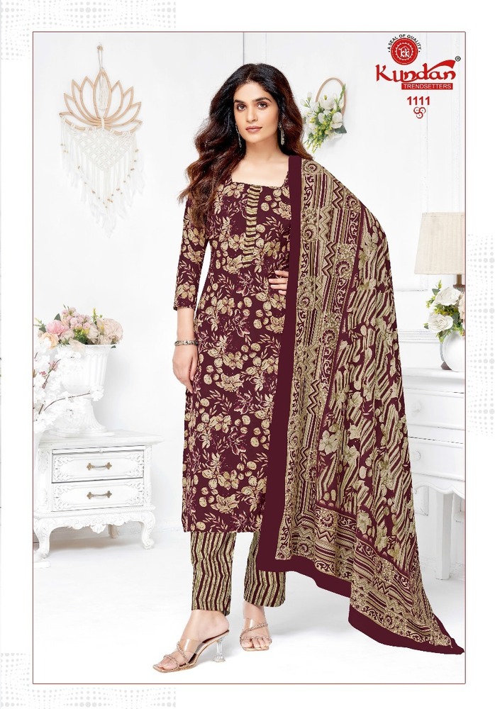 Kundan K4u Advance Vol-11  Dress Material