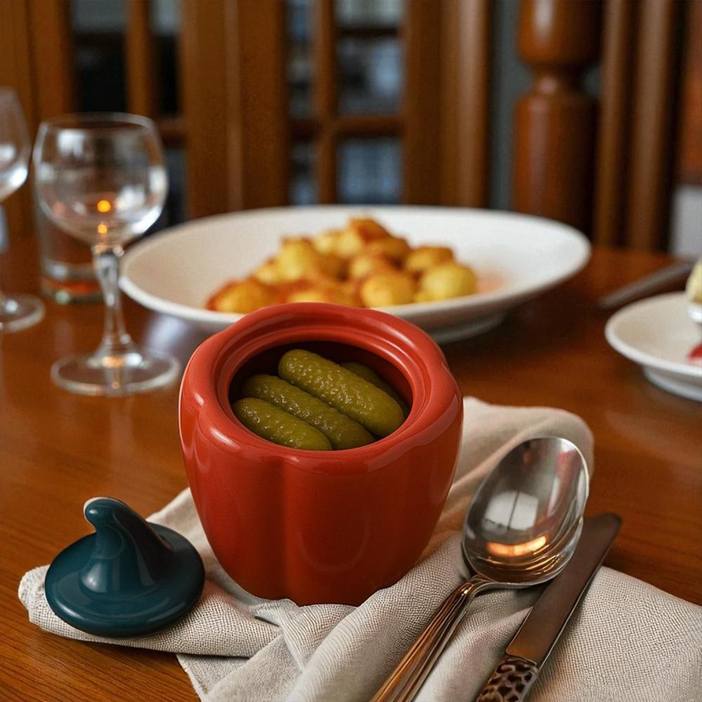 Ceramic Capsicum Red - Feature: Washable