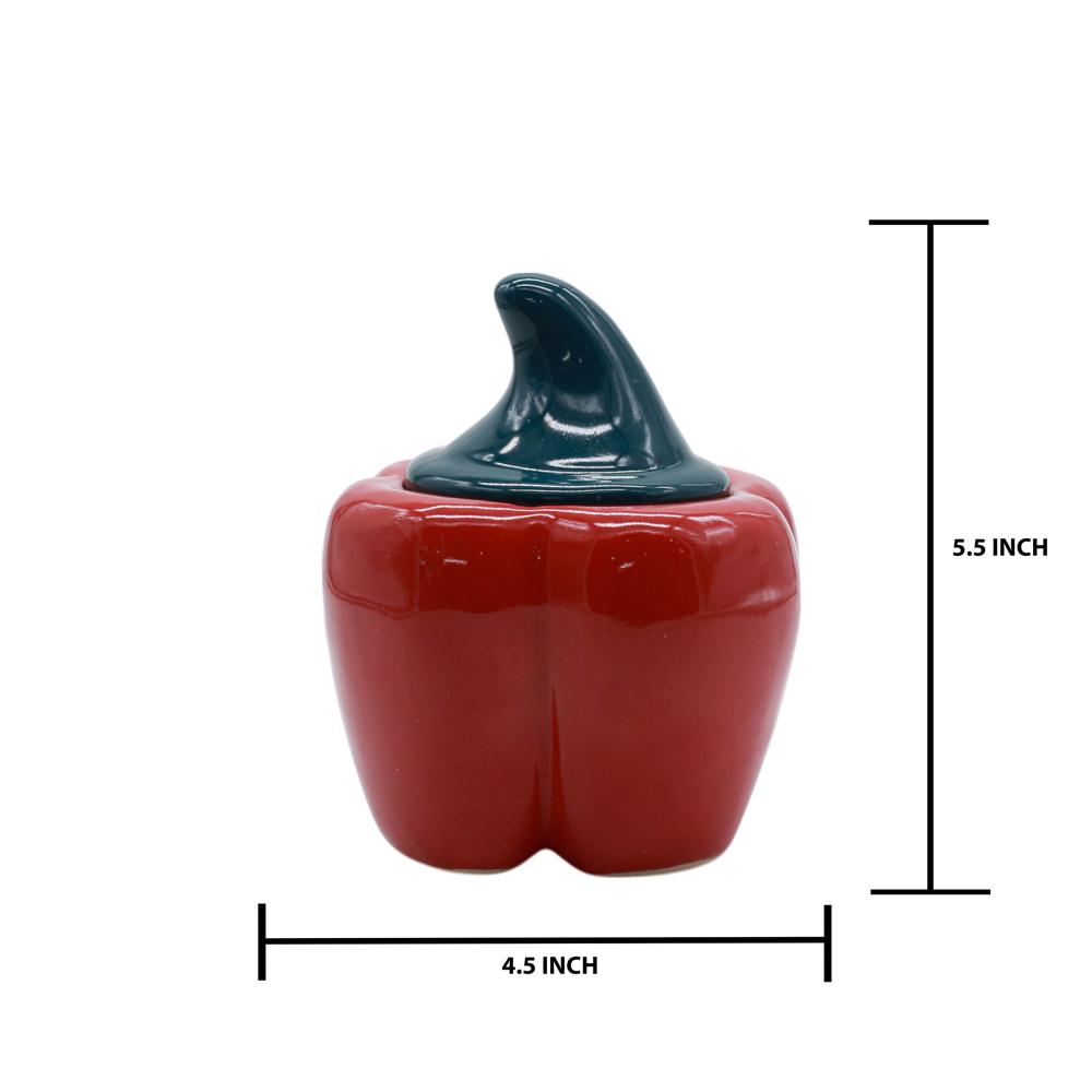 Ceramic Capsicum Red - Feature: Washable