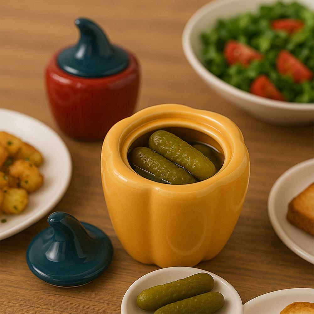 Ceramic Capsicum Orange