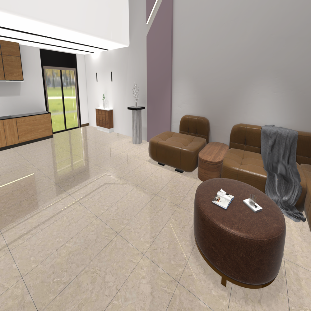 glossy vitrified tiles