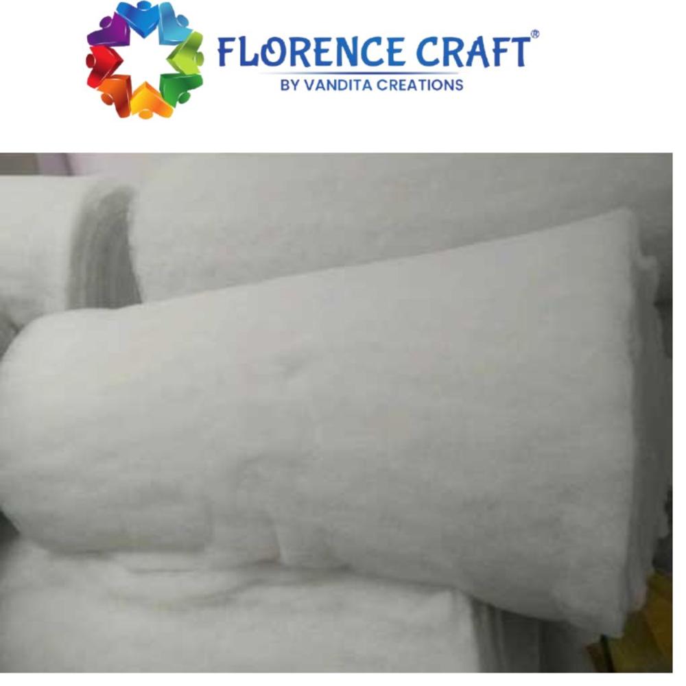 White Polyfill Wadding - Application: Jackets In Filling