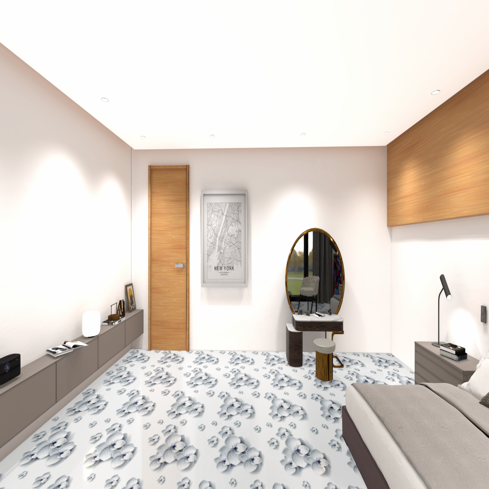 3 D Tiles - Color: Multi