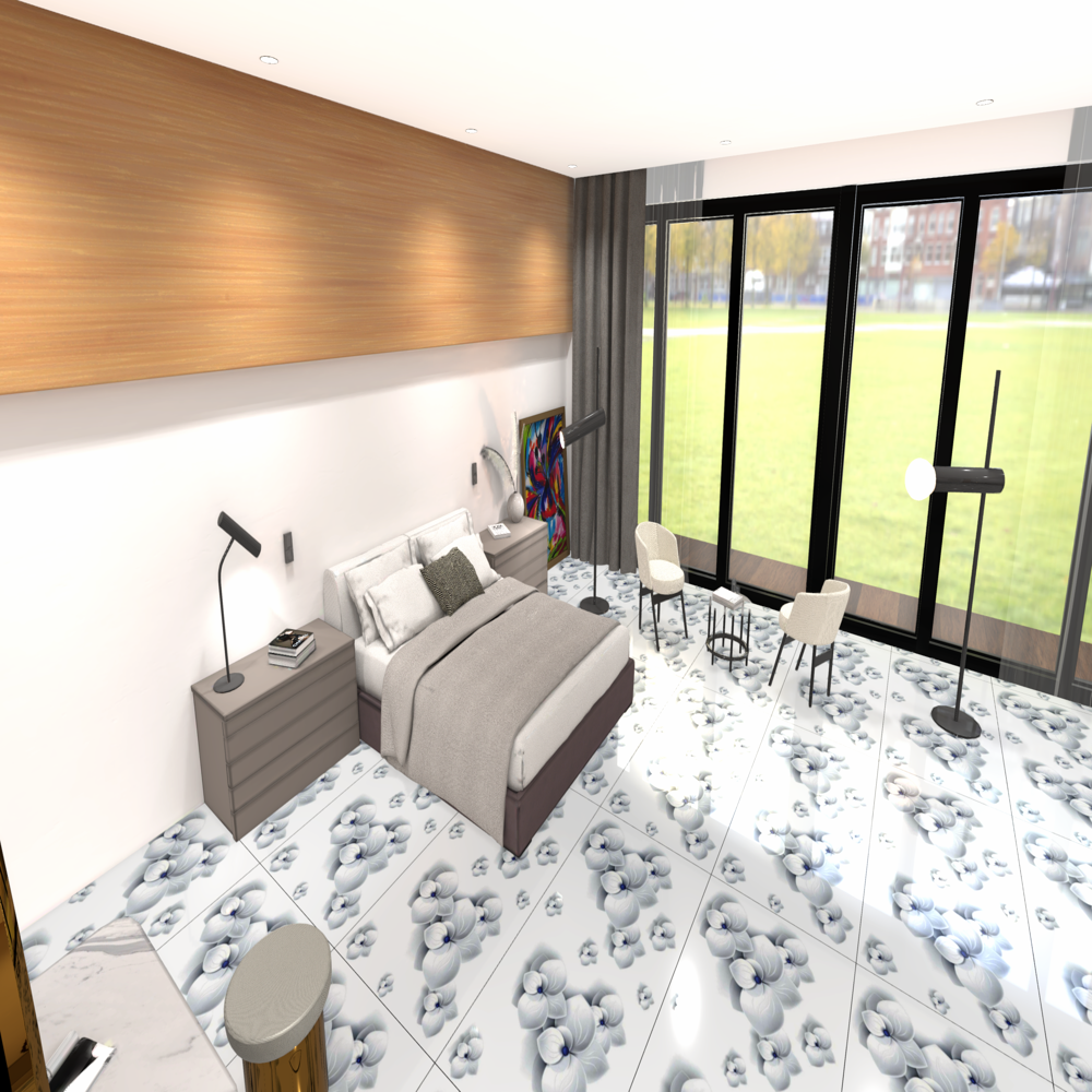 3 D Tiles - Color: Multi