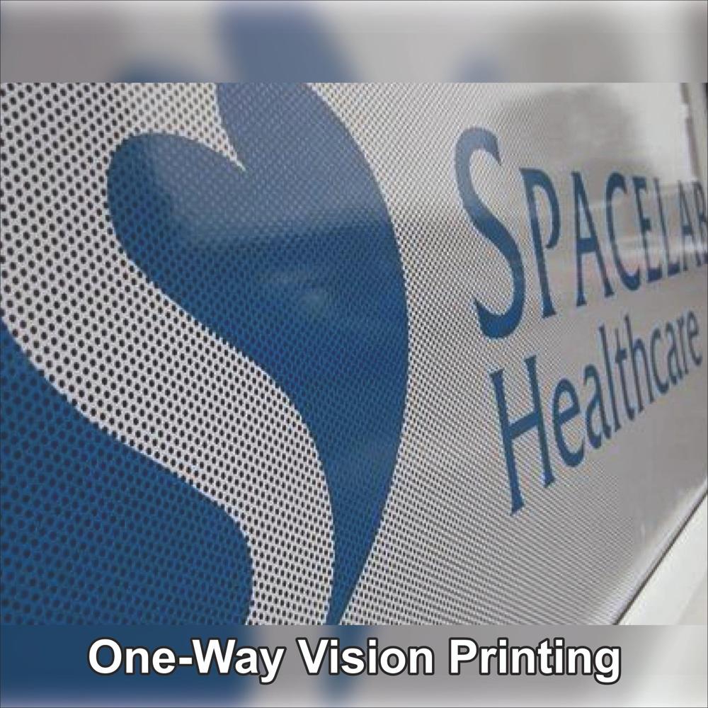 One Way Vision Printing Services