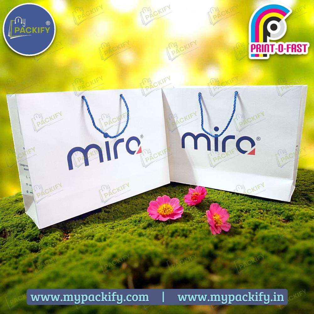 Matte Paper Carry Bag