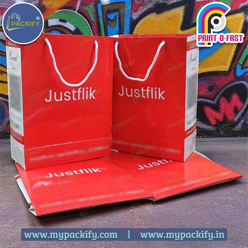 Laminated Paper Carry Bag Small