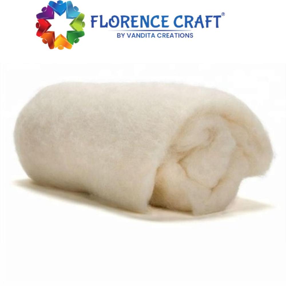 White Cotton Wadding - Feature: Shrink-resistant