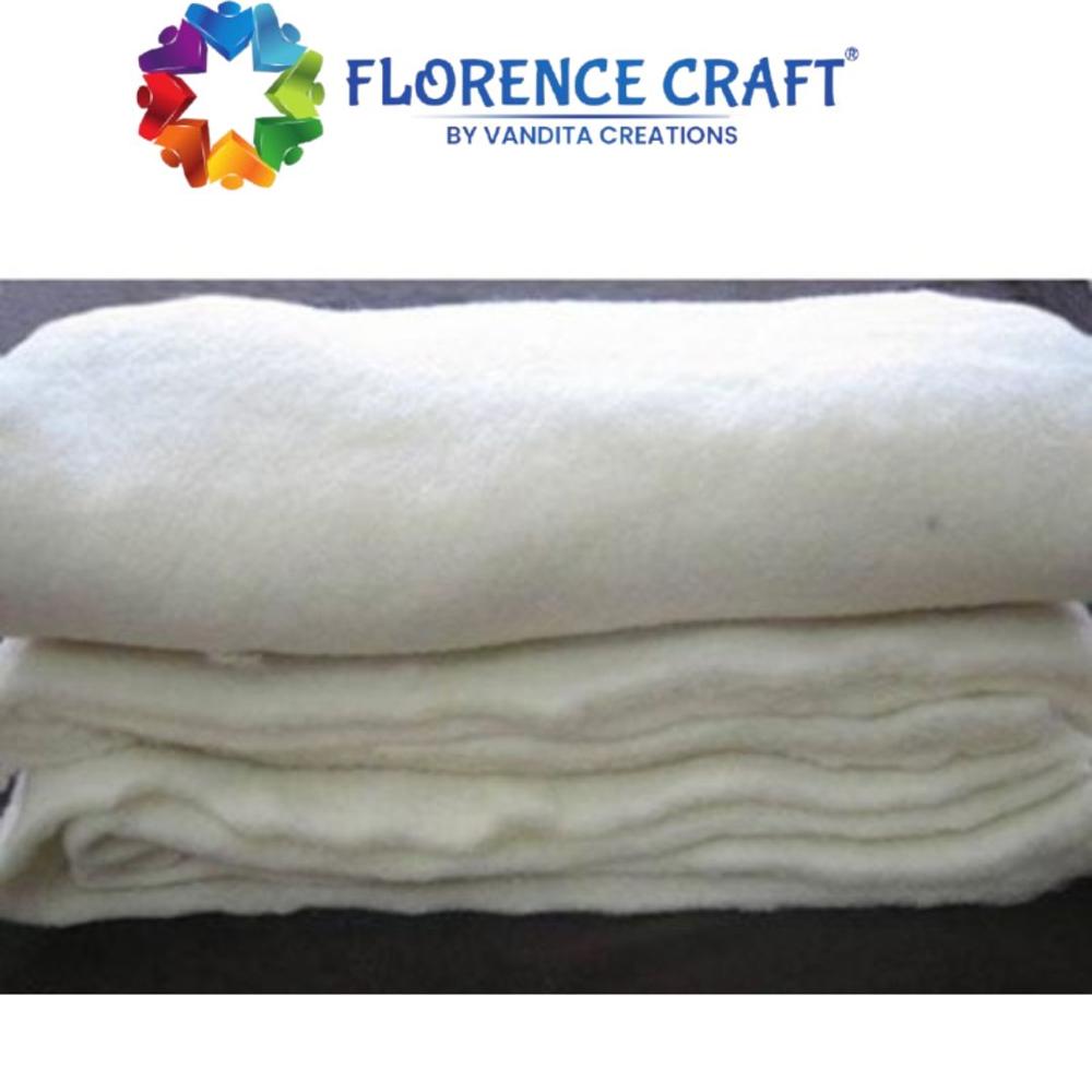 White Cotton Wadding - Feature: Shrink-resistant