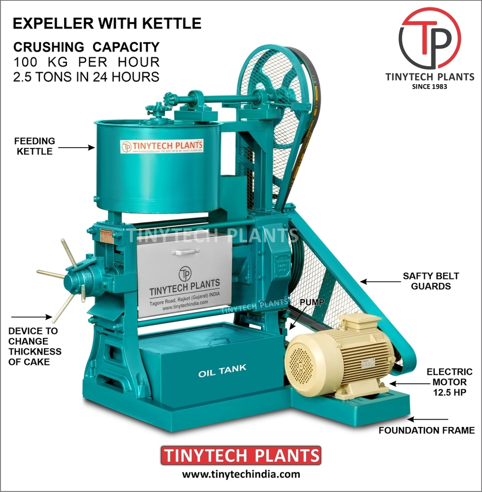 2.5 TPD Coconut Oil Mill Plant