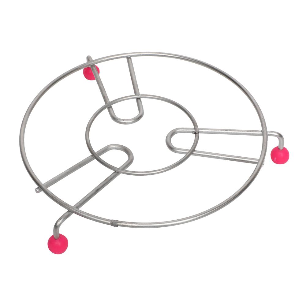 Stainless Steel Round Cooker Stand/Steaming Tray Stand for Kitchen, Cooking Pot