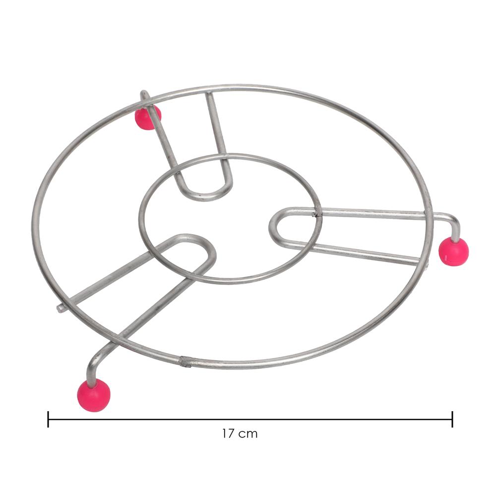 Stainless Steel Round Cooker Stand/Steaming Tray Stand for Kitchen, Cooking Pot