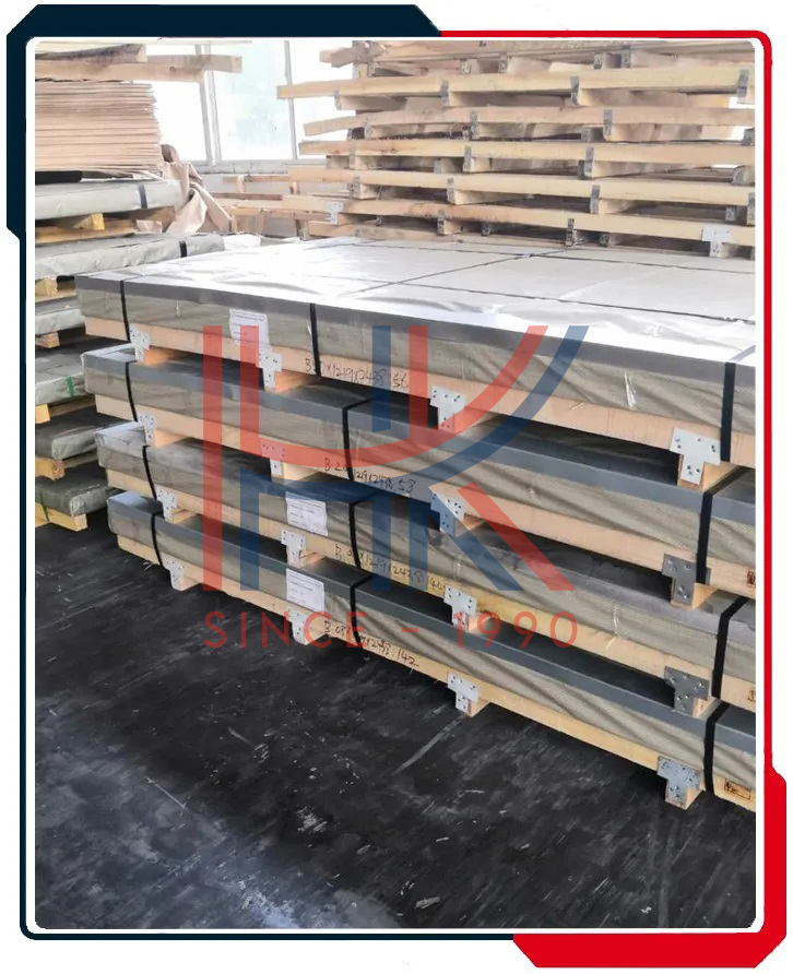 Nimonic 75 Hot Rolled Sheets - Color: Steel Grey