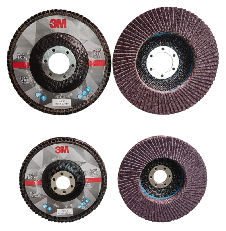 3M Radial Flap Discs - Color: Brown