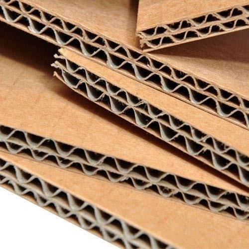 5 Ply Cardboard Sheets - Color: Brown