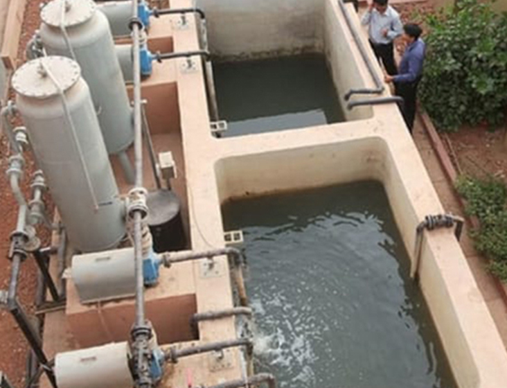 Sewage Treatment Plant - FRP Material, Semi-Automatic Operation, Electric Power Source, 1-Year Warranty | Advanced Groundwater Treatment, High Efficiency, User-Friendly Design