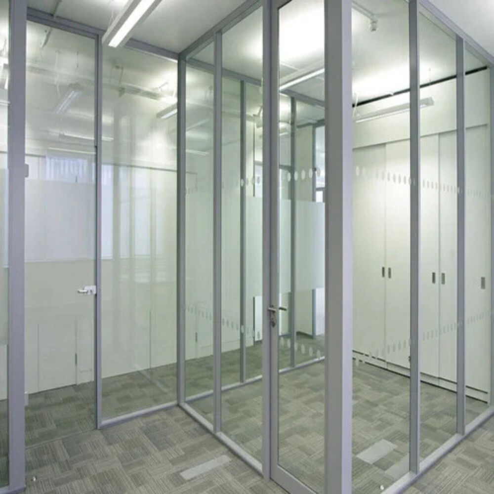 7 Feet Wall Partitions And Door Partitions - Color: Silver