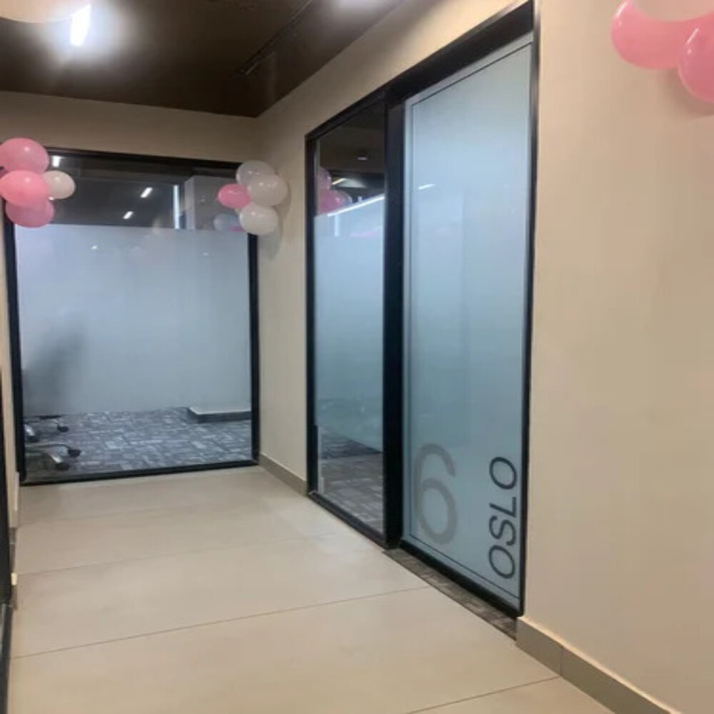 90 Inch Glass Door - Application: Interior