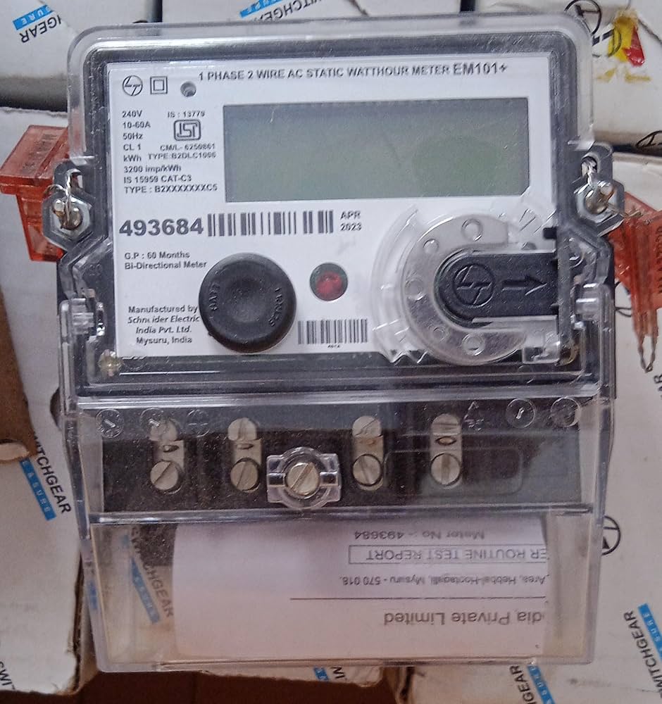 L&T 1PH Solar And Net Meter Combo