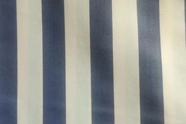 Navy Blue Stripefabric - Attributes: Washable