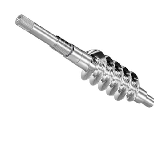 Worm Shaft - Color: Silver